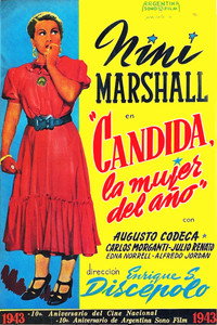 Постер фильма «Cándida, la mujer del año (1943)» — (2 из 5)