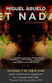 Poster de Miguel Abuelo et Nada, el documental