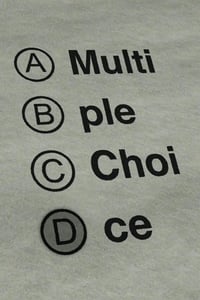 Multiple Choice - 2009