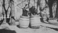 «Boxeurs en tonneaux (1897)» — обои к фильму #1