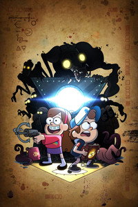 Постер мультсериала «Гравити Фолз (2012 - 2016)» — (5 из 52)
