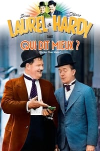 Laurel et Hardy - Qui dit mieux ! (1935)