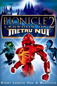 Постер мультфильма «Бионикл 2: Легенда Метру Нуи (2004)» — (2 из 7)