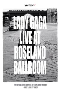 Poster de Lady Gaga Live at Roseland Ballroom