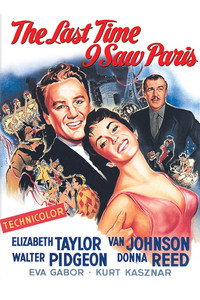 Постер фильма «Последний раз, когда я видел Париж (1954)» — (6 из 14)
