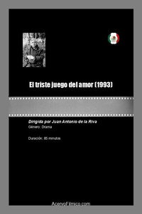 Постер фильма «El triste juego del amor (1993)» — (2 из 2)
