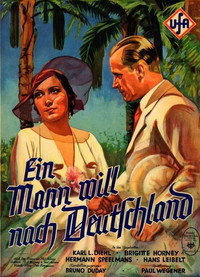 Постер фильма «Человек хочет в Германию (1934)» — (3 из 3)