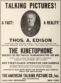 Постер к фильму The Edison Kinetophone (1913)