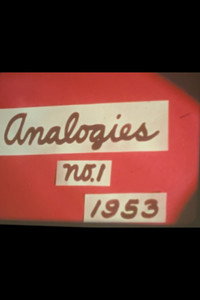 Analogies No. 1 (1953) poster