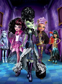 Постер мультфильма «Школа монстров: Классные девчонки (2012)» — (1 из 11)