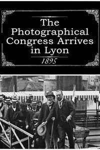 Le débarquement du congrès de photographie à Lyon (1895)