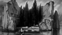«Маленькая фантазия на тему картины 19 века (1946)» — обои к мультфильму #1