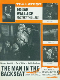 Постер фильма «Человек на заднем сидении (1961)» — (2 из 4)