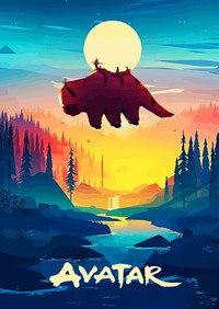 Постер мультсериала «Аватар: Легенда об Аанге (2004-2008)» — (12 из 165)