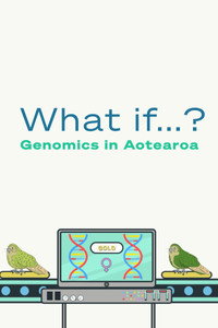 What if...? Genomics in Aotearoa (2024) subtitle poster