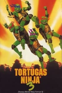 Poster de Las Tortugas Ninja III: Viaje al pasado