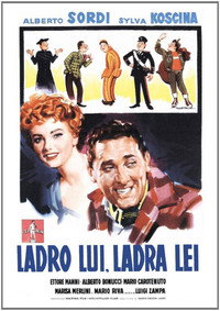 Постер фильма «Он вор, она воровка (1958)» — (1 из 2)