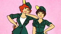 «Лаверн и Ширли в армии (1981-1982)» — обои к мультсериалу #1