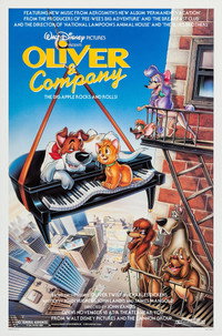 Постер мультфильма «Оливер и компания (1988)» — (39 из 59)