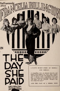 Постер фильма «The Day She Paid (1919)» — (1 из 2)