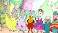 «Angelina Ballerina: The Show Must Go On (2002)» — обои к мультфильму #1