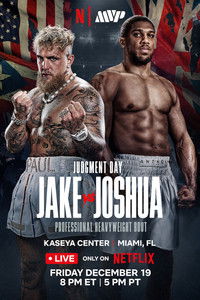 Poster de Jake Paul vs. Anthony Joshua