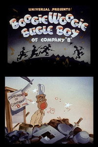 Постер мультфильма «Boogie Woogie Bugle Boy of Company «B» (1941)» — (3 из 4)