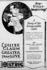 Greater Than Love (1921)