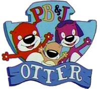 Логотип мультсериала «PB&J Otter (1998-2001)» — (3 из 10)