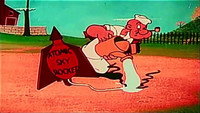 «Patriotic Popeye (1957)» — обои к мультфильму #1