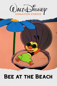 Постер мультфильма «Пчела на пляже (1950)» — (2 из 3)