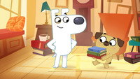 «Dog Loves Books (2020)» — обои к мультсериалу #1