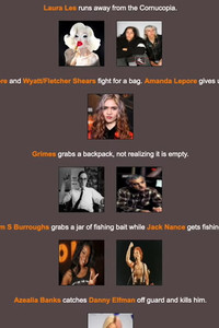the return of hypothermic oils in the androgynous glance (2021) poster