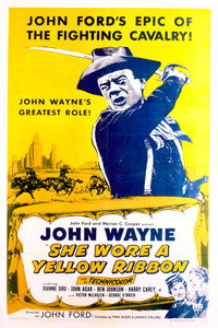 Постер фильма «Она носила желтую ленту (1949)» — (11 из 31)