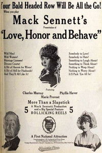 Poster de Love, Honor and Behave