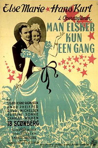 Постер фильма «Man elsker kun en gang (1945)» — (1 из 1)