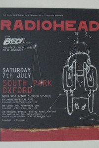 Radiohead - Live at South Park, Oxford (July 2001)