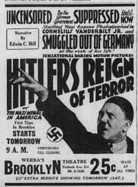 Постер фильма «Hitler's Reign of Terror (1934)» — (3 из 5)