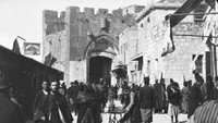 «Jérusalem, porte de Jaffa, côté Est (1897)» — обои к фильму #1
