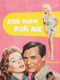 Постер фильма «Поцелуй их за меня (1957)» — (3 из 14)