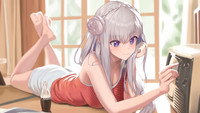 Обои к аниме «Re:ZERO – Жизнь с нуля в альтернативном мире (2016)» — (20 из 199)