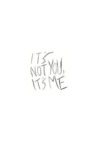 Poster de It's Not You, It's Me