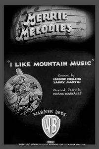 Постер к мультфильму I Like Mountain Music (1933)