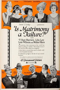 Poster de Is Matrimony a Failure?
