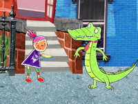 Pinky and the Grumpy Alligator