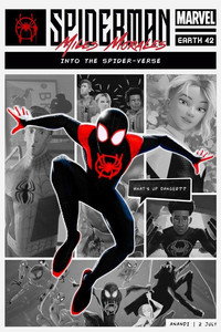 Постер мультфильма «Человек-паук: Через вселенные (2018)» — (65 из 307)