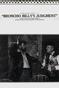 Poster de Broncho Billy's Judgment