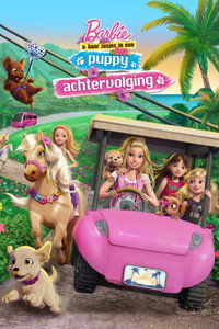 Barbie en haar zusjes in een Puppy Achtervolging (2016) poster