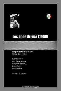 Постер фильма «Los años Arruza (1996)» — (1 из 2)