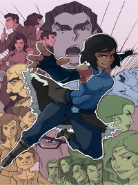 Постер мультсериала «Легенда о Корре (2012-2014)» — (51 из 109)